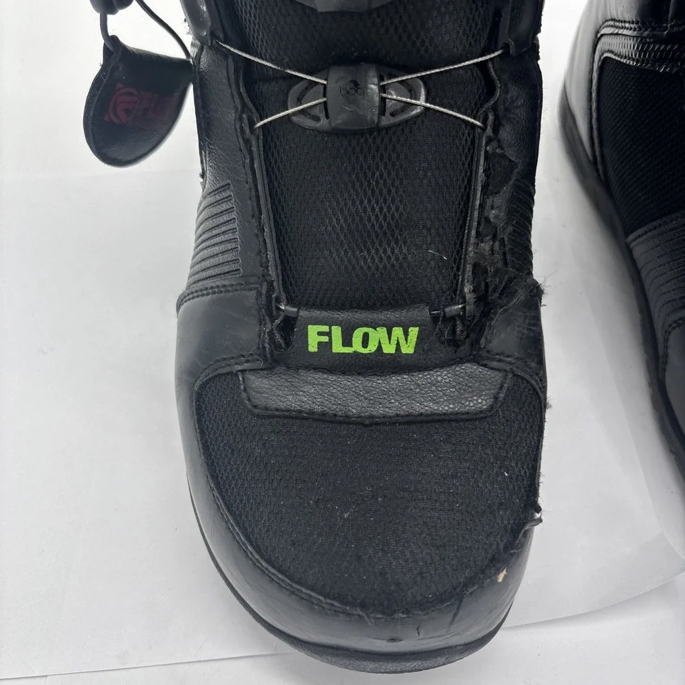 Flow Men's Size 7 Snowboard Boots Model Ansr Coiler
